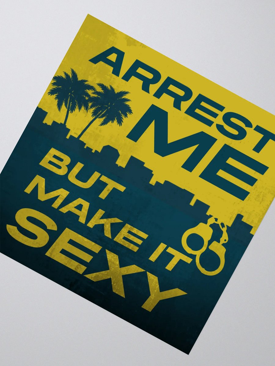 Sexy Arrest Kiss Cut Stickers product image (5)