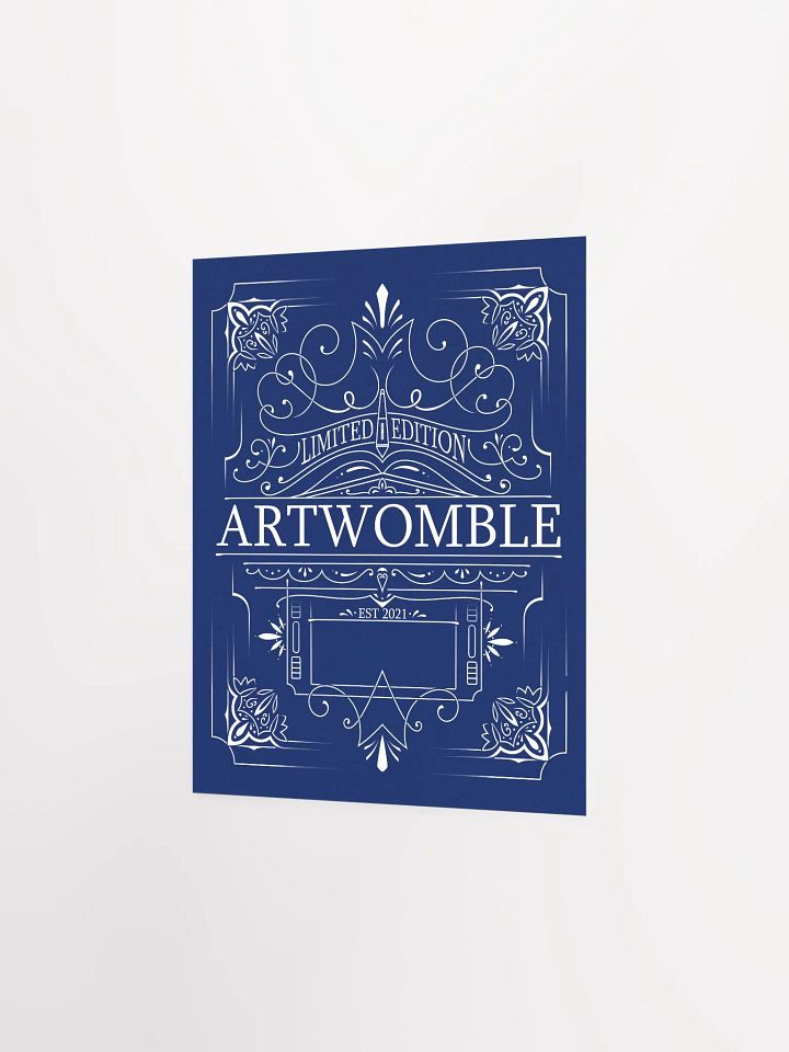 Artwomble Poster - Blue product image (4)