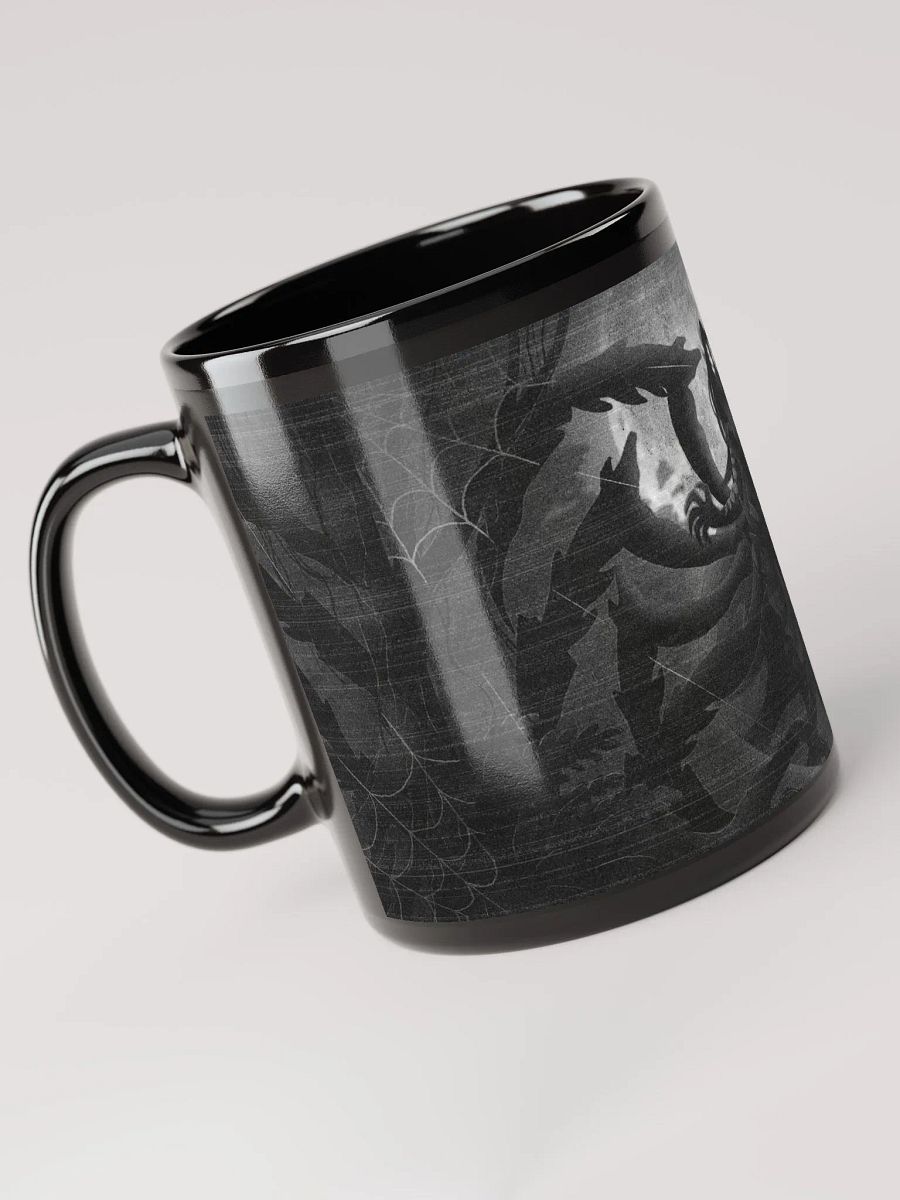 Spooky Black Ceramic Mug product image (4)