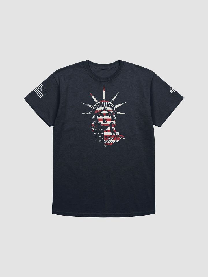 Liberty in Distress - PositivePatriots™ Heavyweight T-Shirt product image (1)