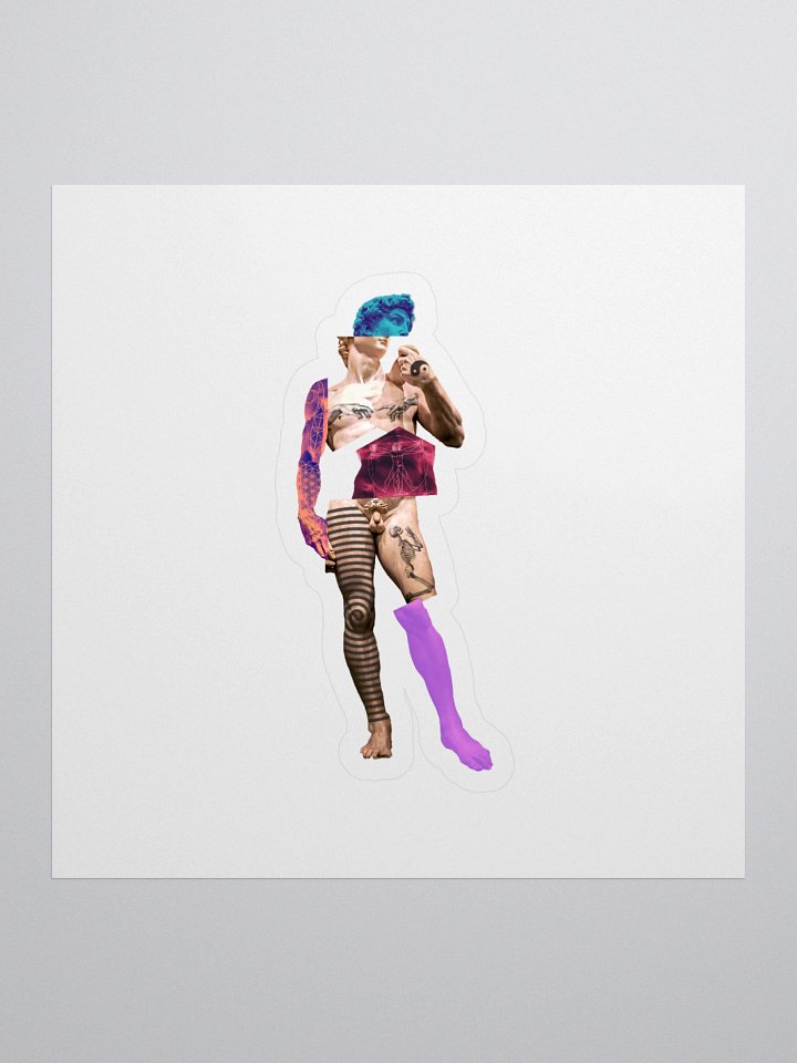 VaporWave David Sticker product image (1)