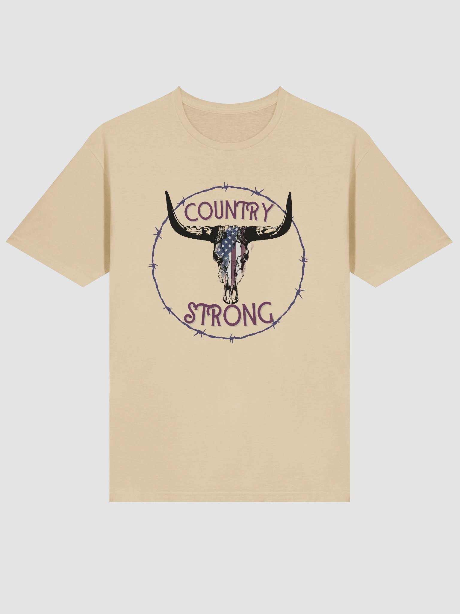 Country Strong Patriot Skull T-Shirt product image (87)