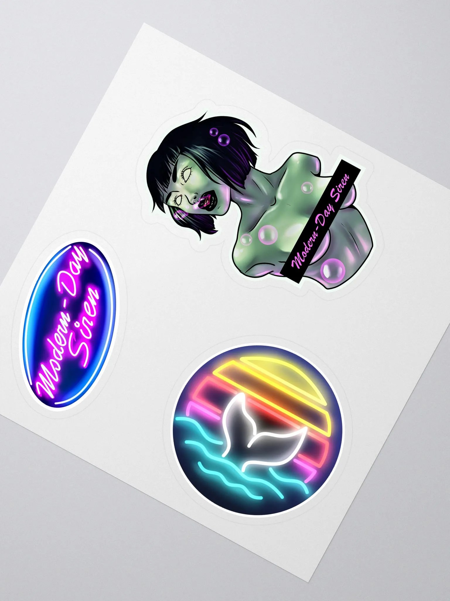 Modern-Day Siren Sticker set 1 product image (2)