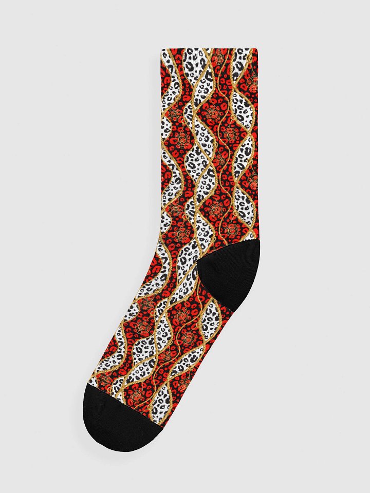 Neon Palmtree | Premium Sustainable Crew Socks product image (1)