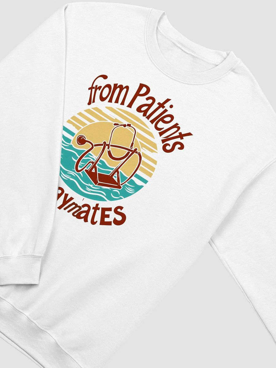 medical moms, dads, Stethoscope Swing Kids Crewneck sweatshirt product image (9)