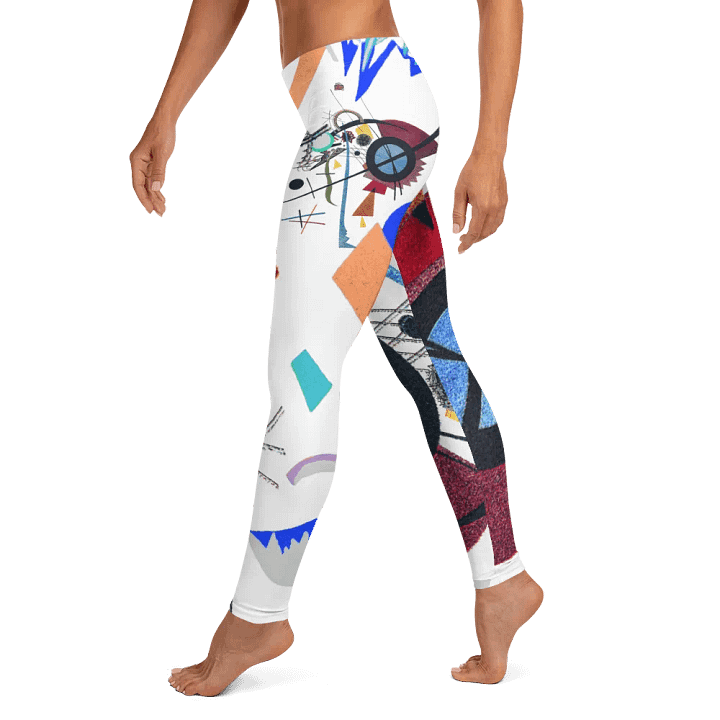 Abstract Lithographic Pattern Design leggings - V1 product image (2)