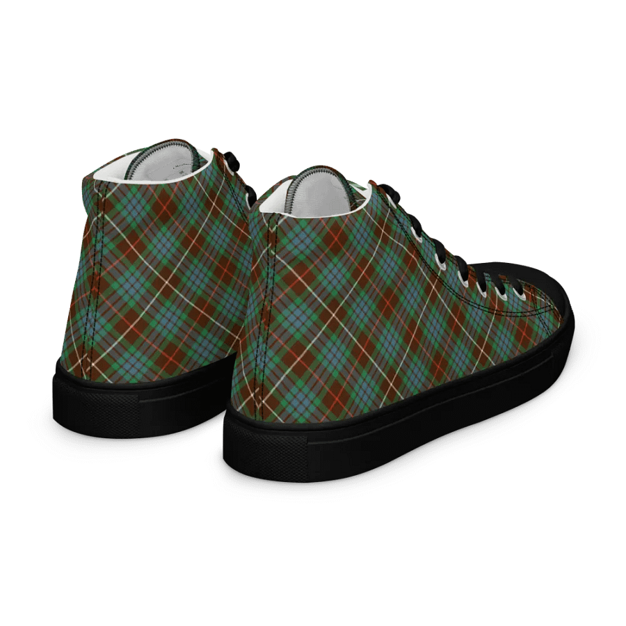 Fraser Hunting Tartan Men's High Top Shoes product image (10)