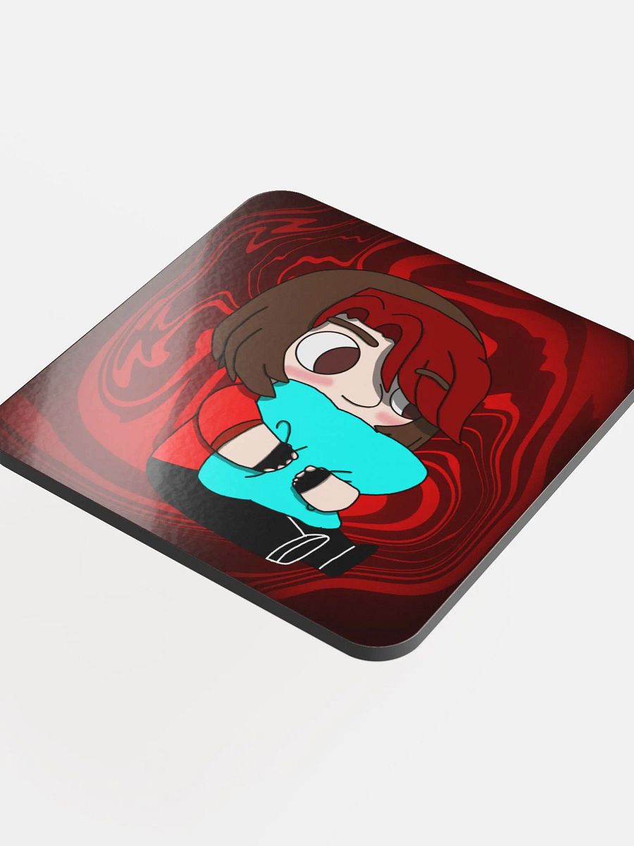 AMPIKANS With An Pillow - Glossed Cork Coaster product image (4)