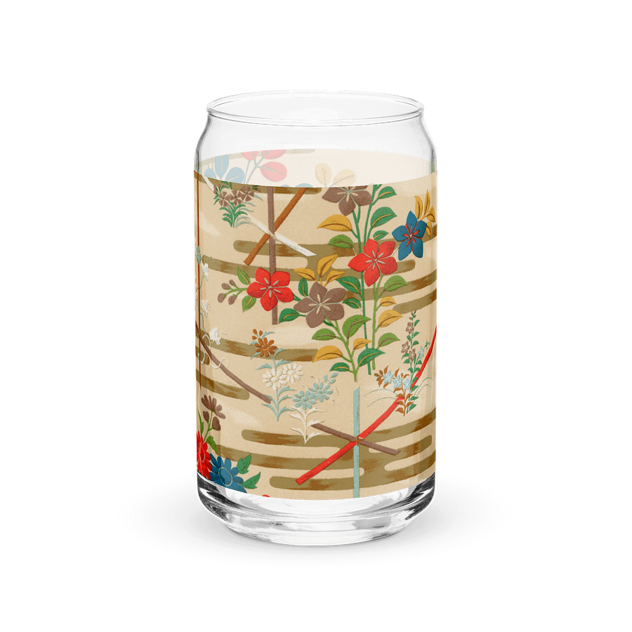 Vintage Painting. 16oz. Can-Shaped Glass product image (7)
