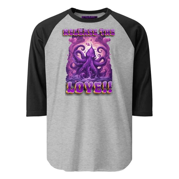 Heart of the Kraken Raglan Tee product image (7)