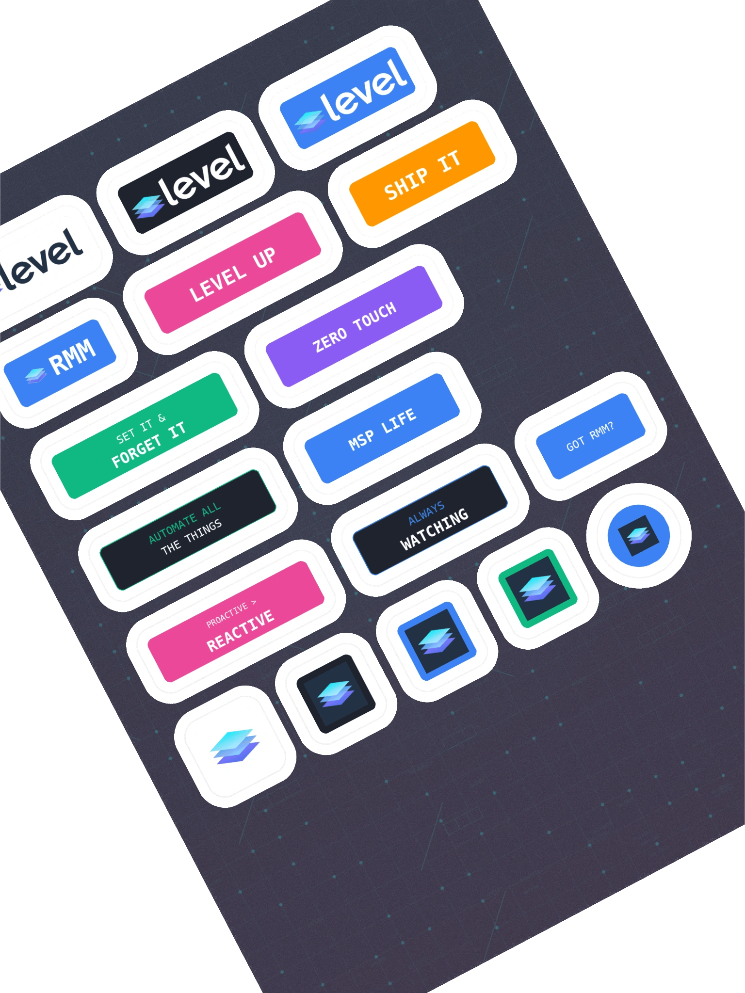 Level Sticker Pack product image (1)