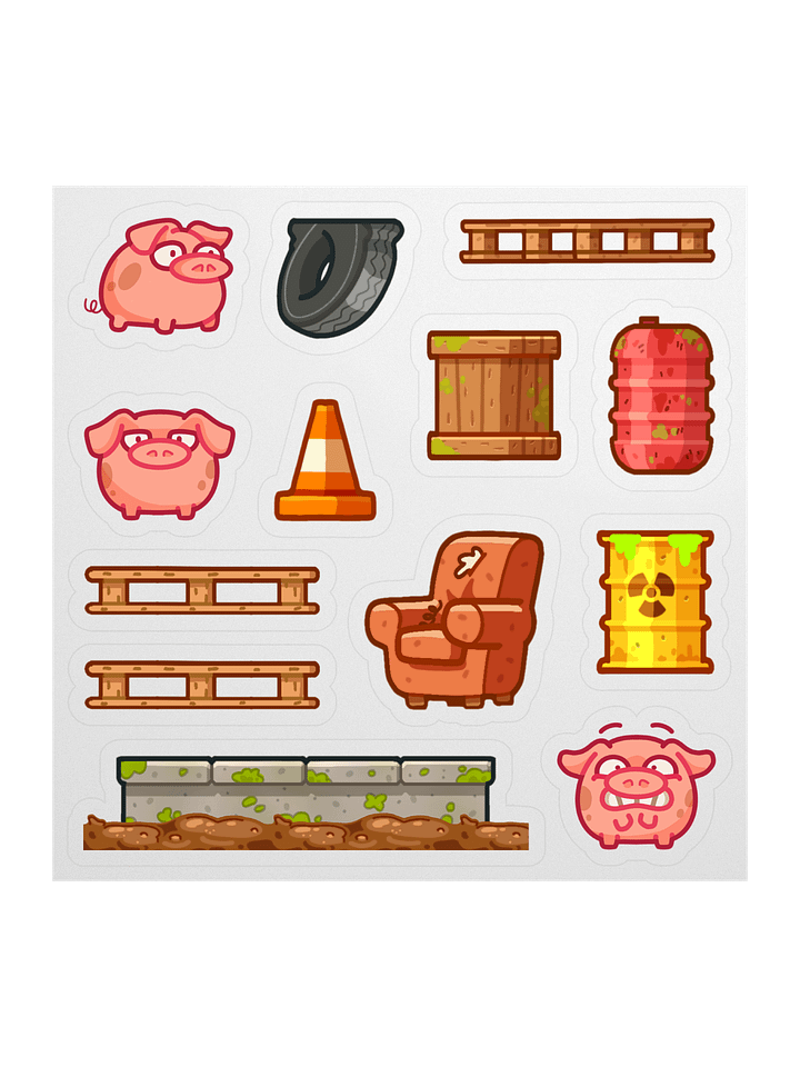Styscraper stickers (Set 1) product image (1)