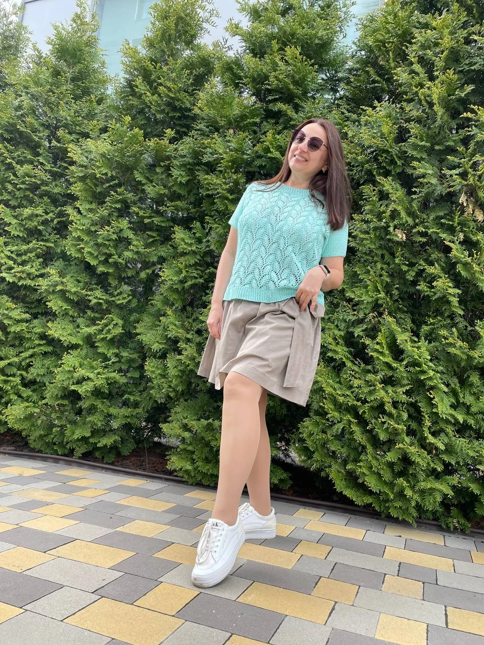 Схема вязания Ажурного топа(спицами)/цифровая загрузка/скачать в формате pdf. Язык: Русский Украинский. product image (7)