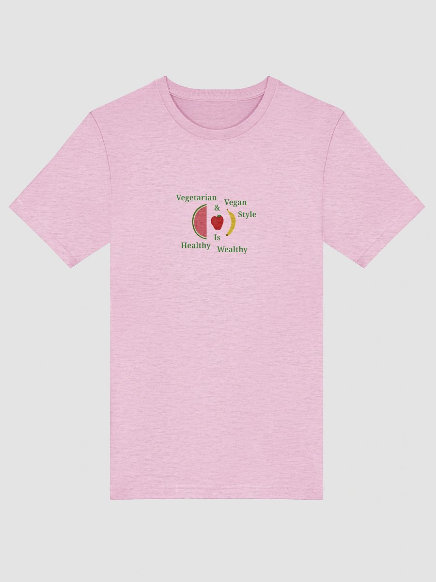 Healthy Wealthy Vegetarian & Vegan Tee product image (5)