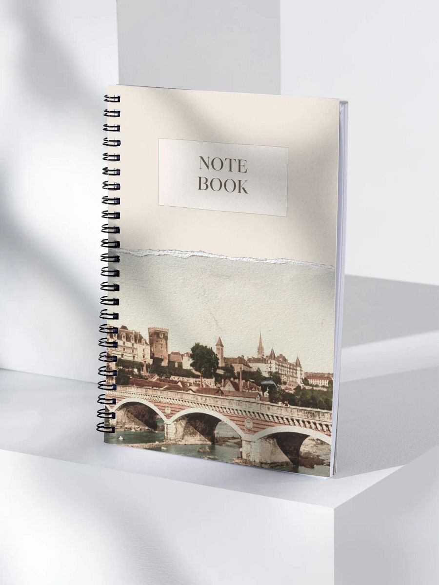 Vintage Cityscape Spiral Notebook product image (4)