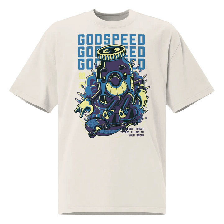 Godspeed Grooves Oversized T-Shirt product image (2)