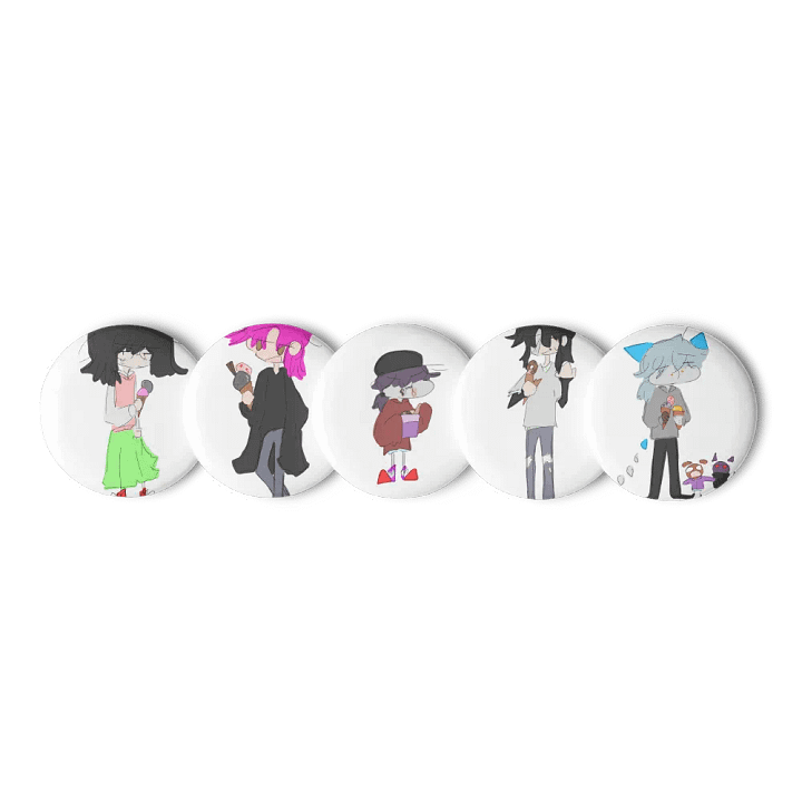 Moon savers pin buttons spring ice cream product image (2)