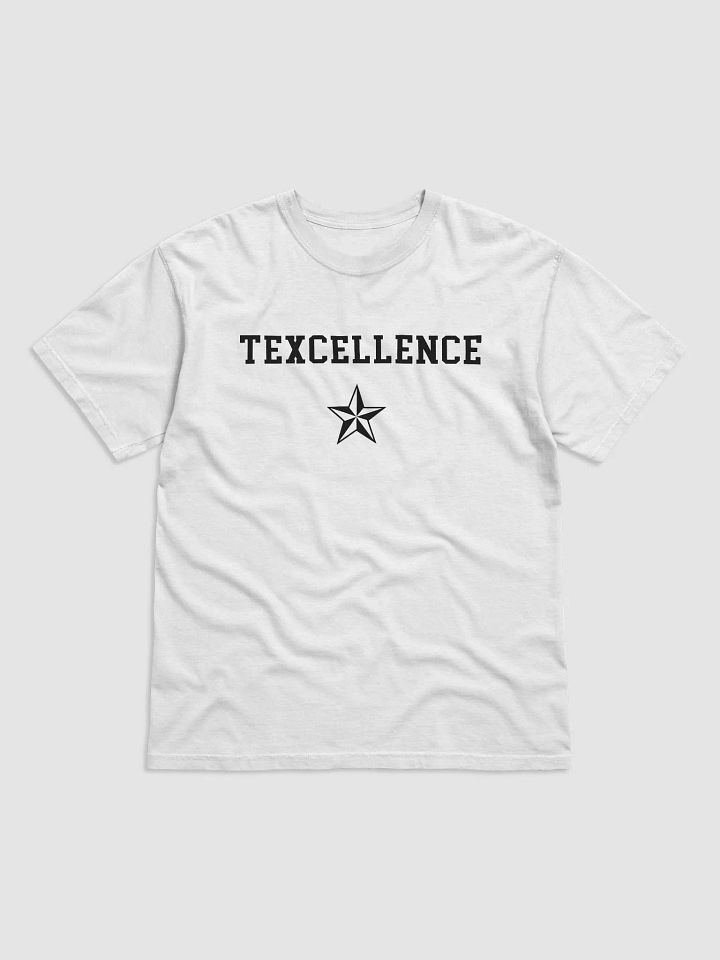 Texcellence Black Graphic T-Shirt product image (1)