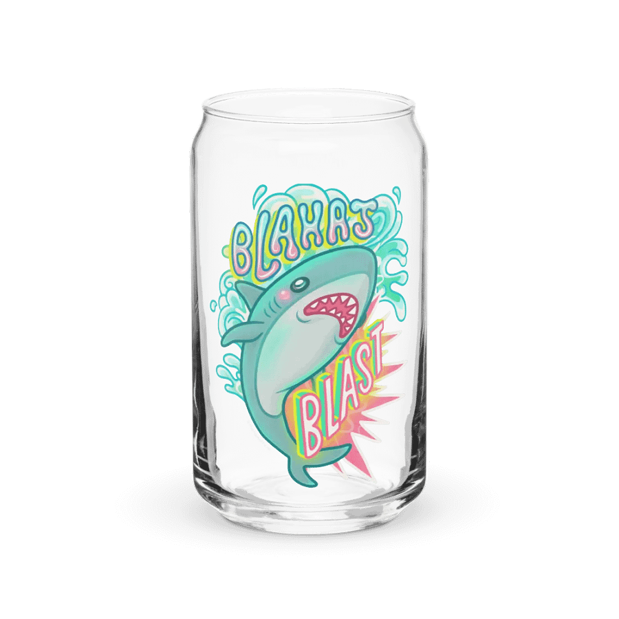 Blahaj Blast Can-Shaped Glass product image (2)