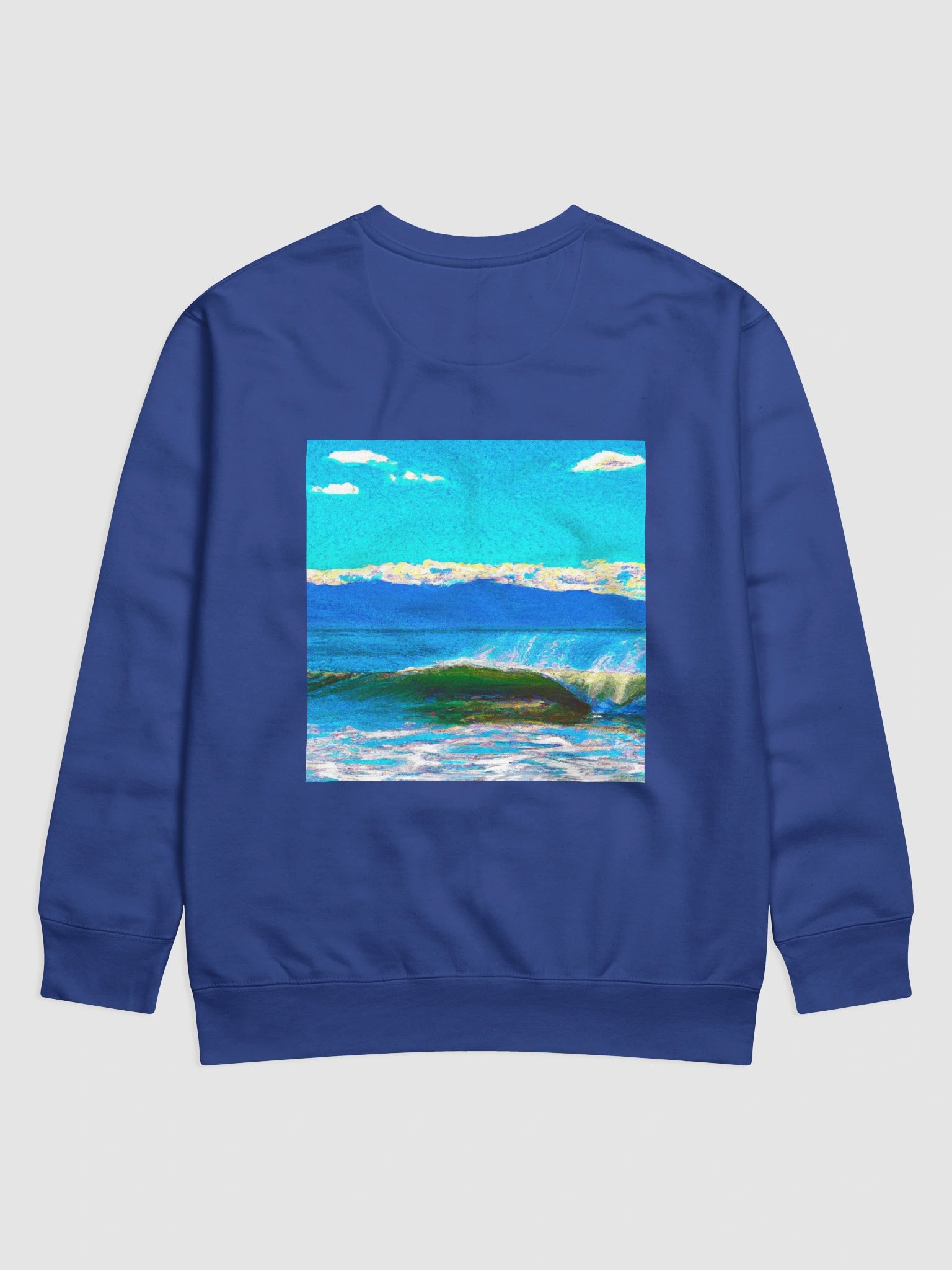 Crashing Wave Seascape Sweatshirt product image (1)