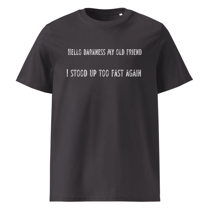 Hello Darkness My Old Friend, Tee product image (5)