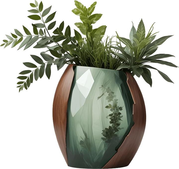 Luxe Botanique – Art Deco PNG product image (1)