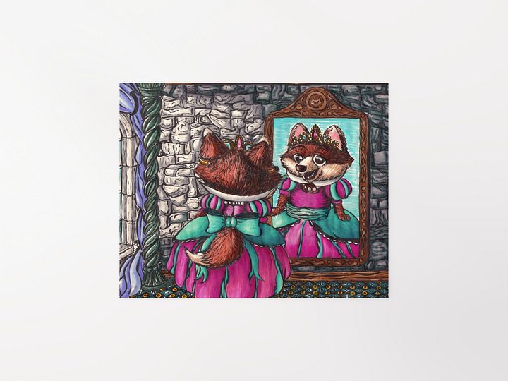 Fox Princess Print product image (1)