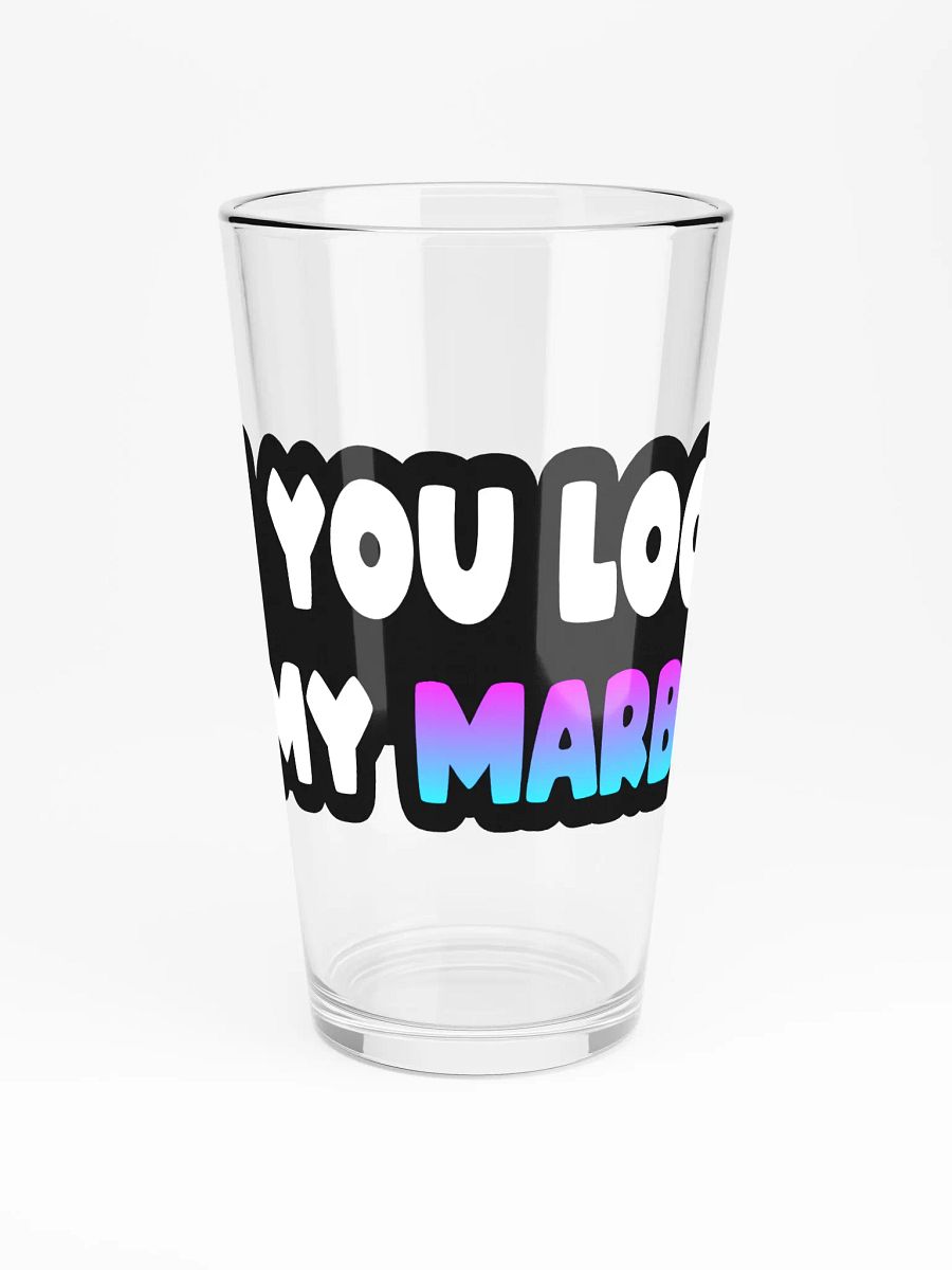 Can You Look At My Marble Pint Glass product image (3)