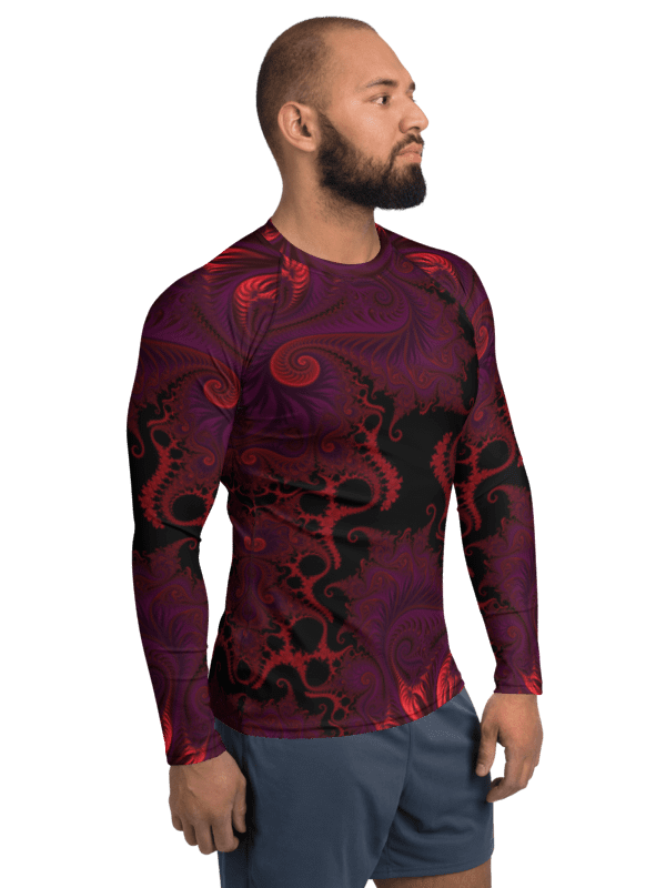 Fractal men's long-sleeved shirt - Mercurial Marrow product image (4)