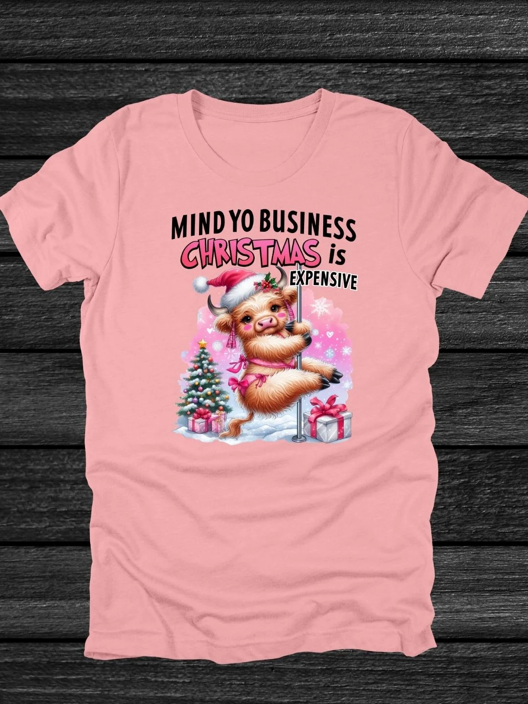 Mind Yo Business Christmas T-Shirt product image (1)