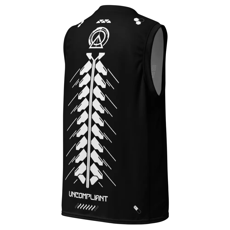 The Statement Basketball Tank Top - Black product image (3)