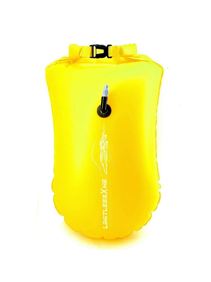 Schwimmboje gelb mit Trockensack product image (1)