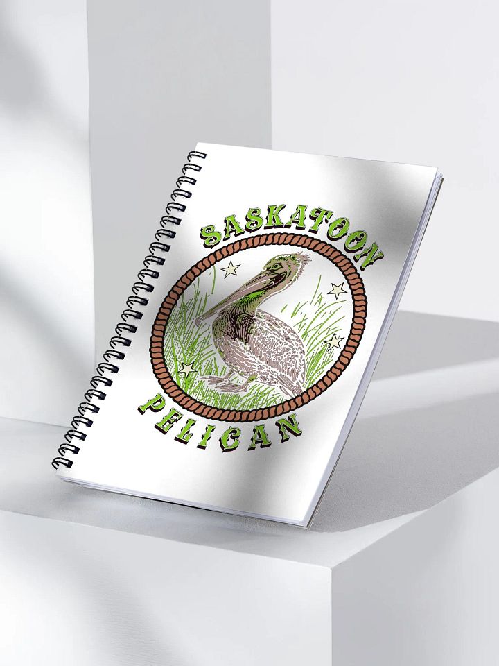 Saskatoon Pelican Dreams Spiral Notebook product image (2)