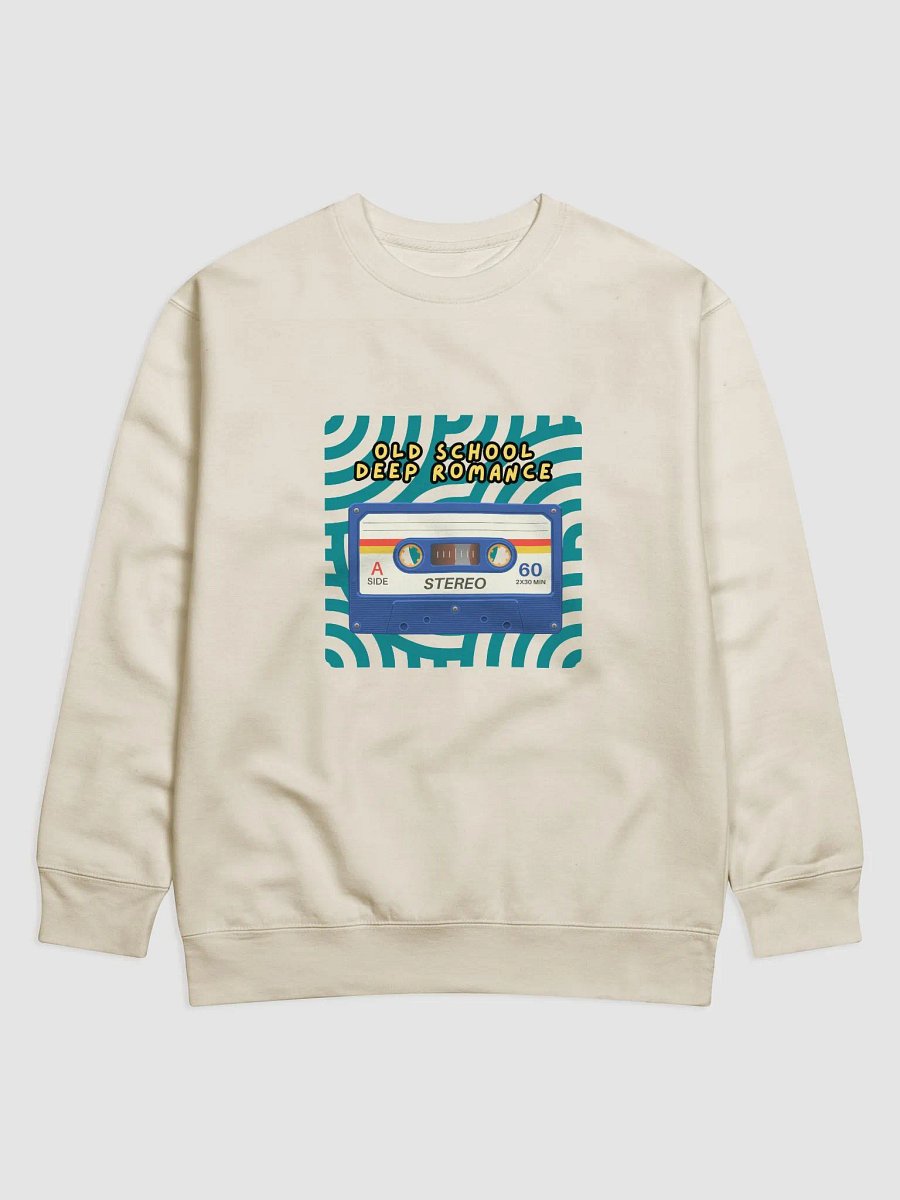 Retro Romance Cassette Tape Sweatshirt | old school deep romance product image (5)
