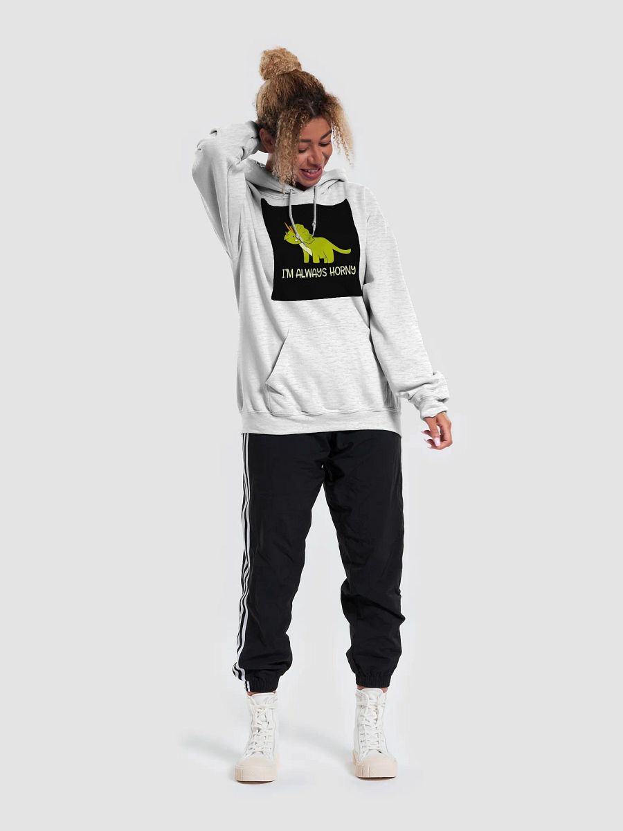 Horny Triceratops Classic Hoodie product image (57)