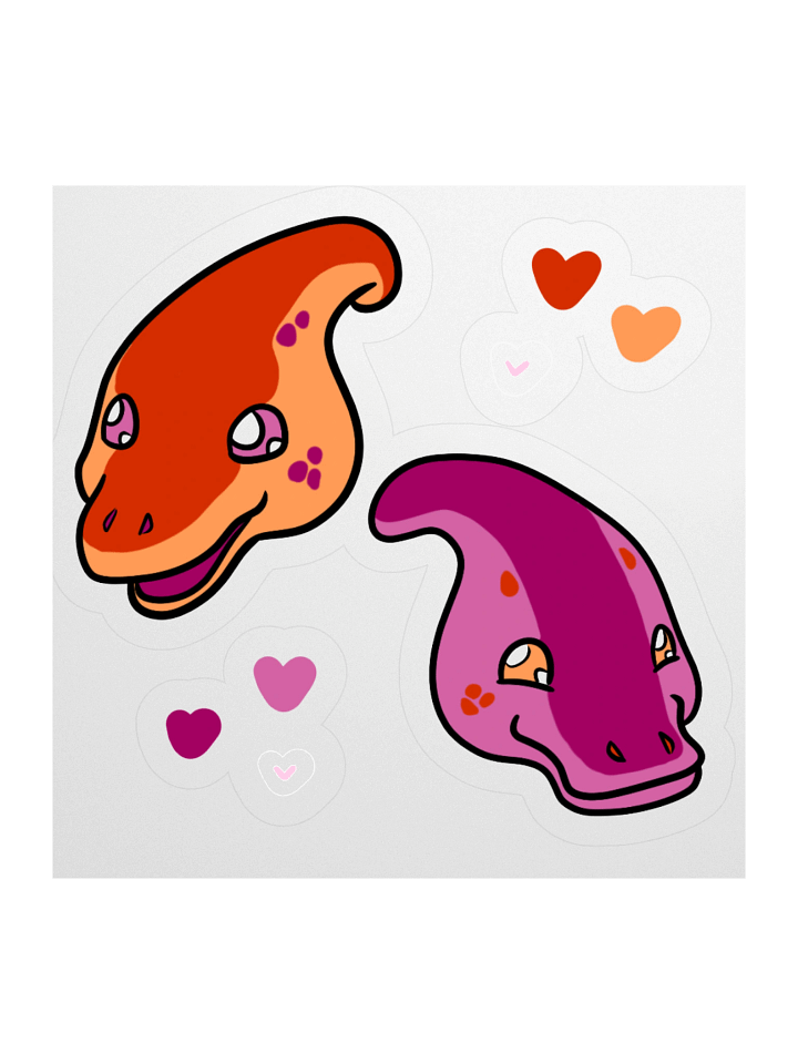 Pride Dinos - Lesbian Parasaurolophus product image (1)