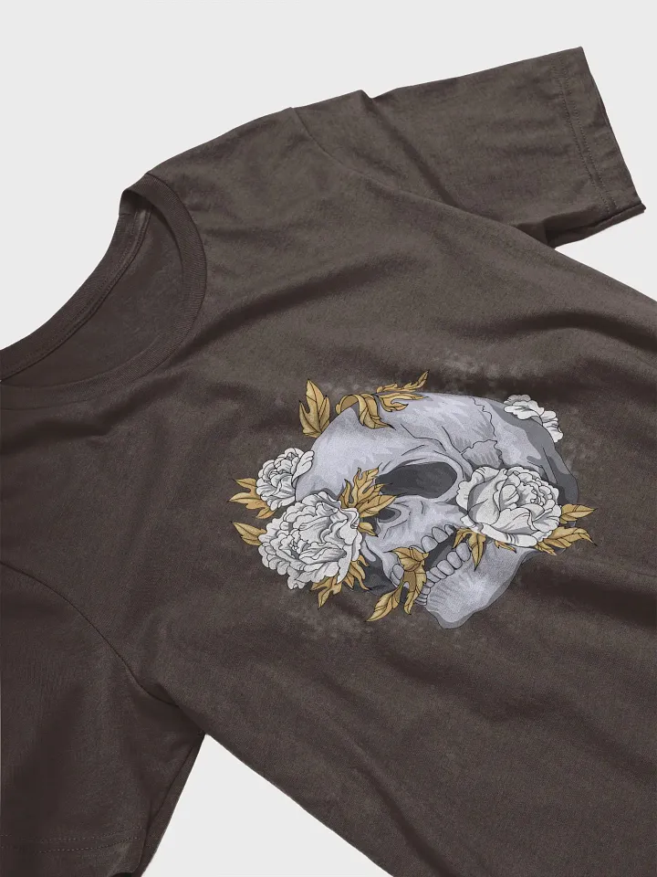 Floral Skull Contrast T-Shirt product image (2)