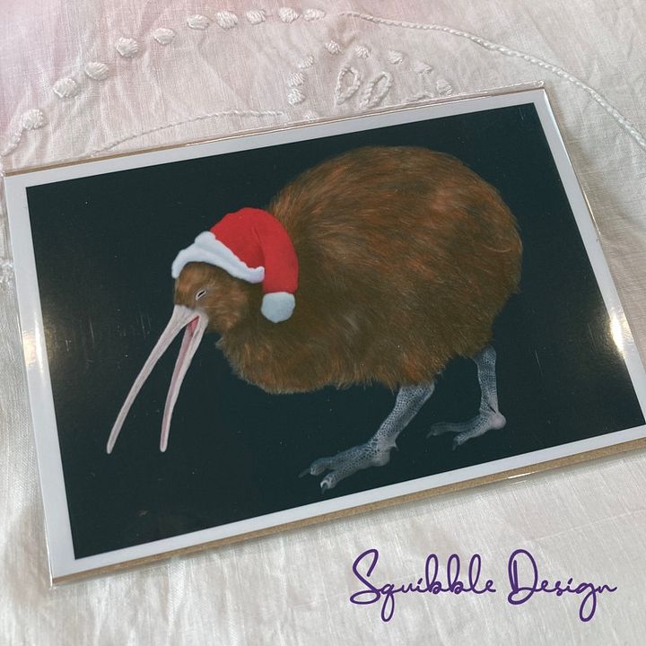 Mini Print - Santa Kiwi product image (1)