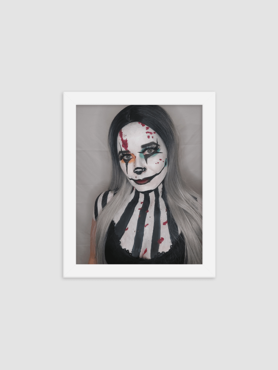 Bloody Jester - Framed High-Quality Matte Poster product image (2)