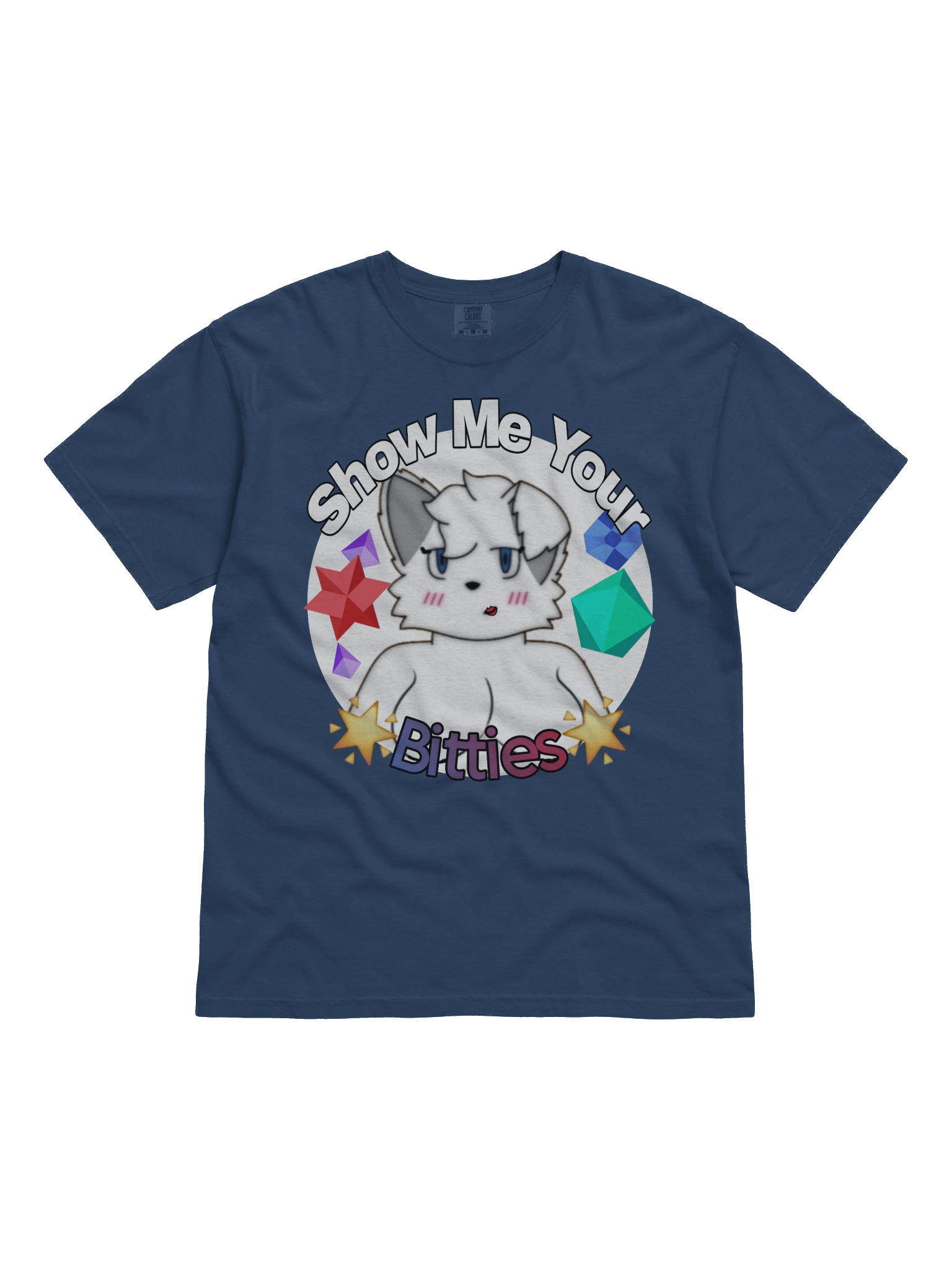 Show Me Your Bitties heavyweight T-Shirt product image (4)