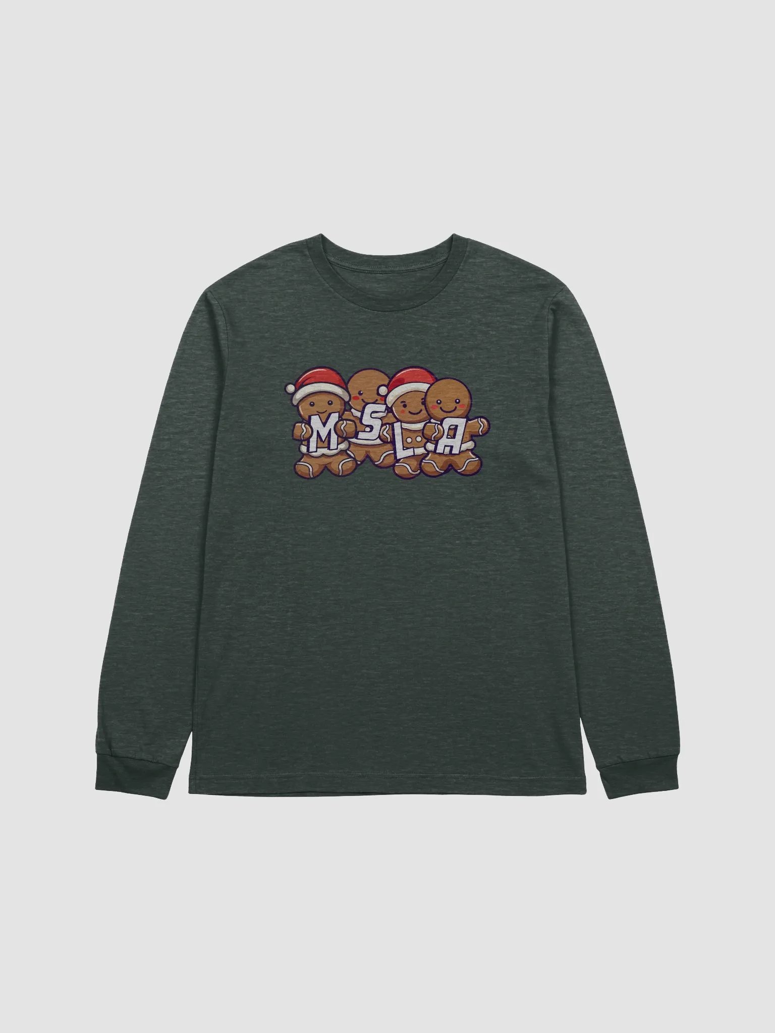 MSLA Holiday Gingerbread Long Sleeve T-Shirt product image (2)