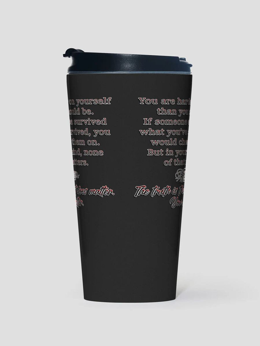 Positivity - Harder Travel Mug product image (1)