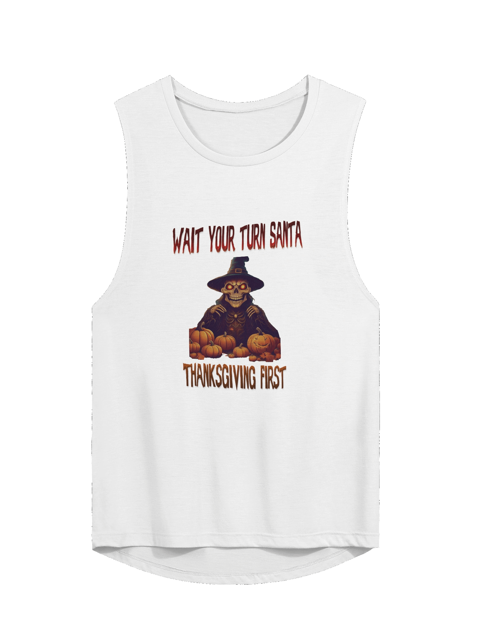 Glowing Skeleton Witch Hat Tank product image (1)