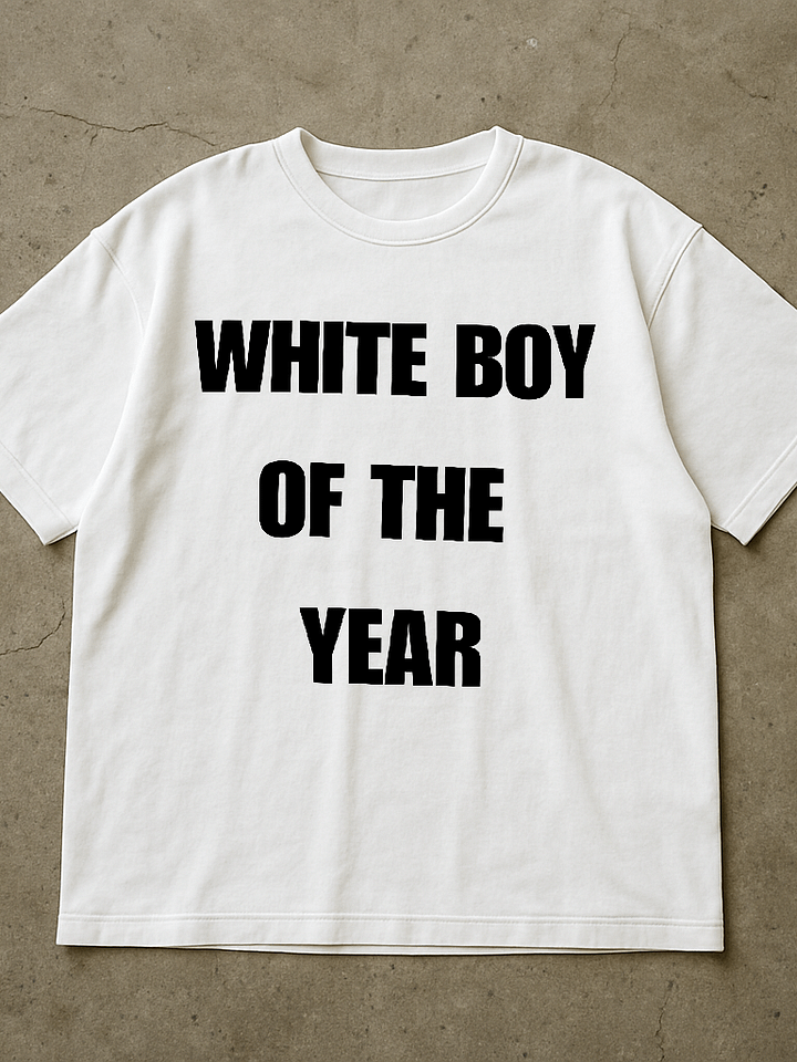 White Boy Of The Year Shirt product image (1)