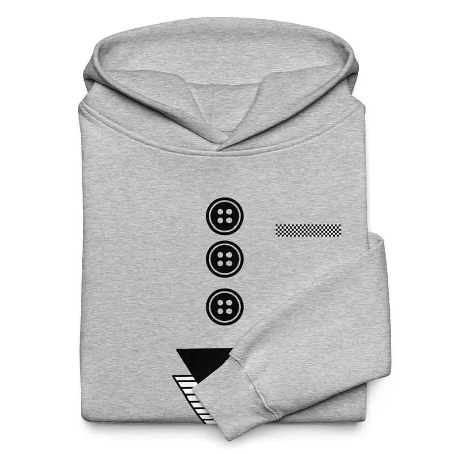 Triangles with buttons and hankie Unisex Premium Oversized Hoodie product image (20)