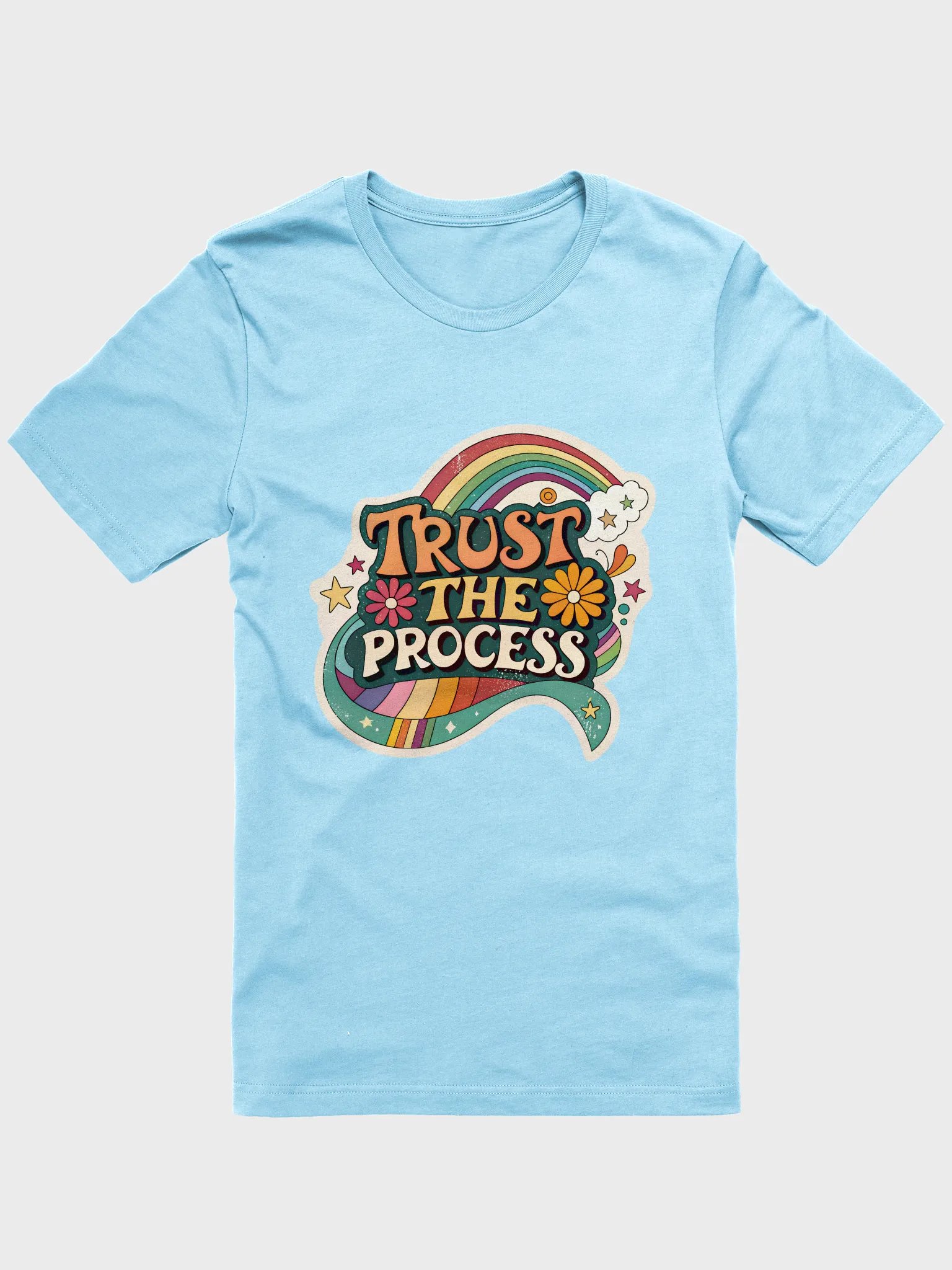 Psychedelic Trust the Process T-Shirt product image (6)