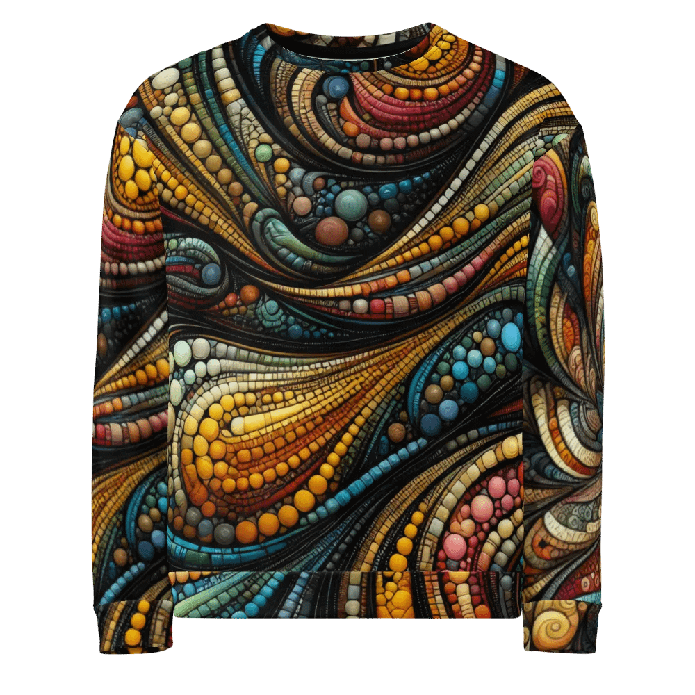 Colorful Patterns - All-Over Unisex Sweatshirt #10 product image (1)