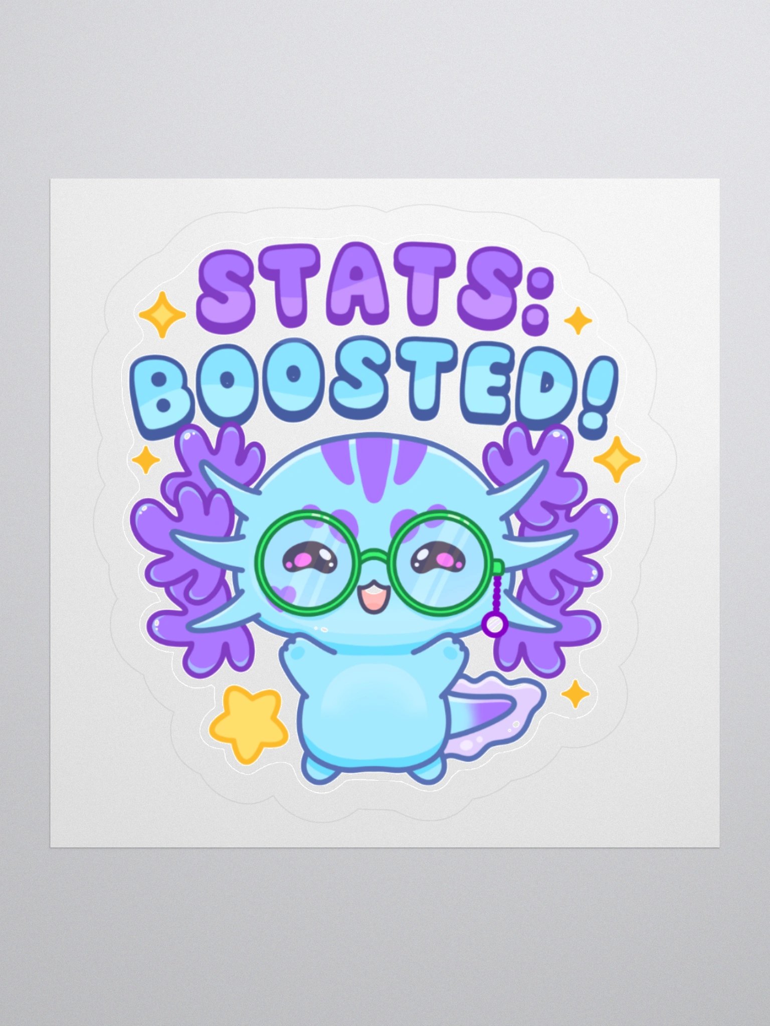 Stats Boosted Sticker product image (3)