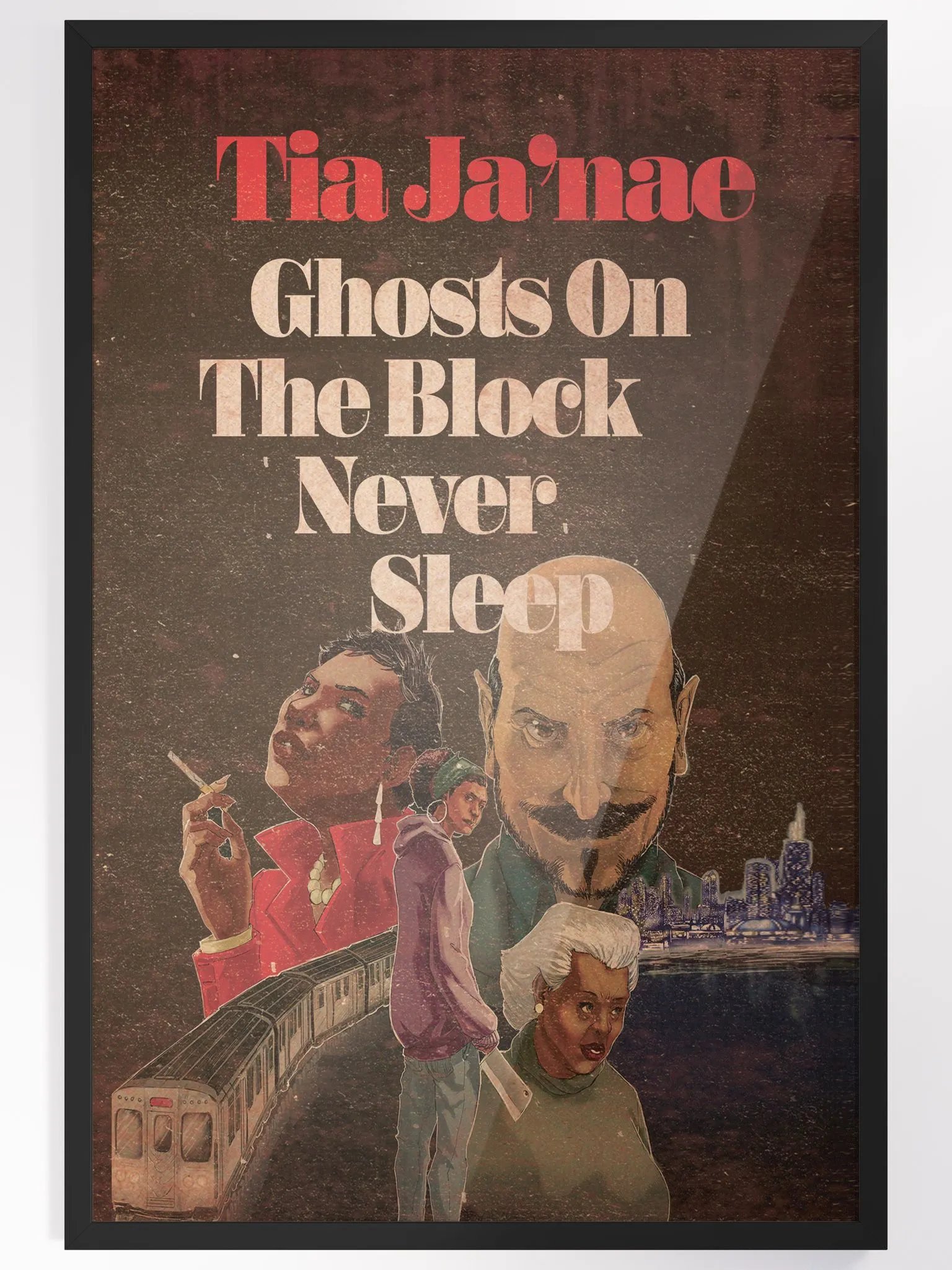 Ghosts On The Block Never Sleep (Cover Poster) product image (4)