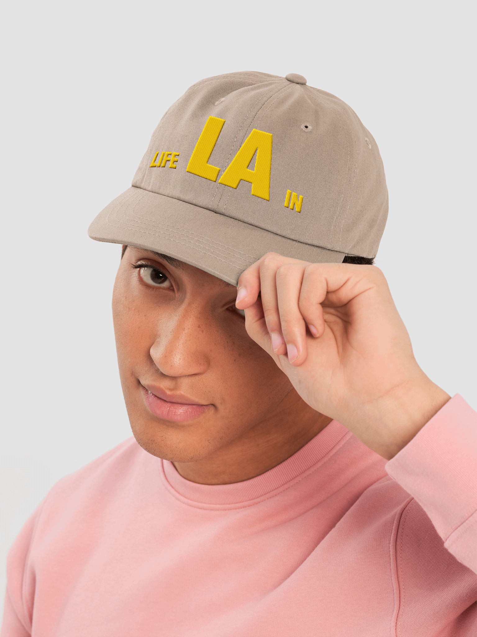 Life in LA Hat - Stone product image (5)